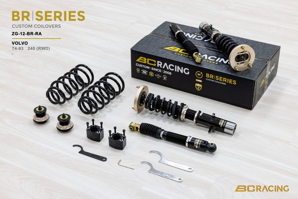 BC Racing BR-RA serie schroefset - Volvo 240 Sedan 74-93, Ophalen of Verzenden
