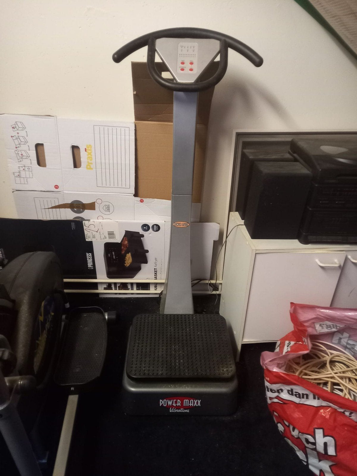 Power Maxx vibrations trilplaat, Sport en Fitness, Ophalen, Gebruikt, Trilplaat