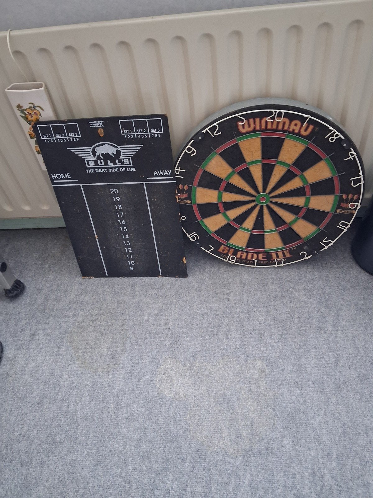 dartbord, Sport en Fitness, Ophalen, Gebruikt, Dartbord