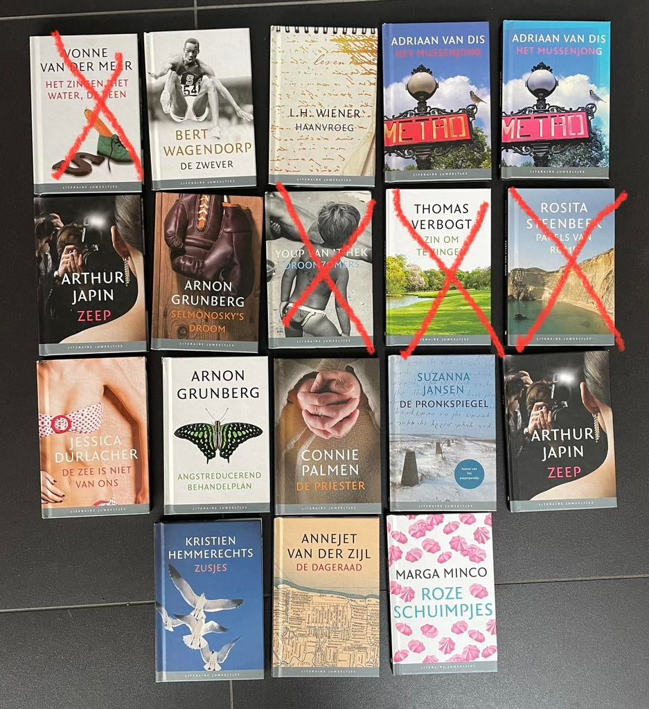 Literaire juweeltjes, Ophalen of Verzenden, Zo goed als nieuw