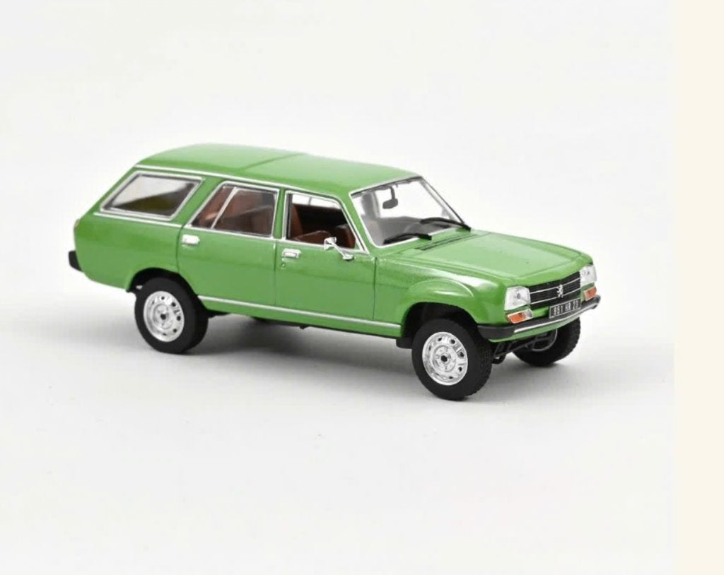 Peugeot 504 BREAK Dangel 1980 Groen 1/43 NOREV ref: 475430, Verzenden, Nieuw, Auto, Norev