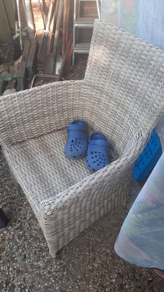 Rotan stoeltje, Ophalen, Overige kleuren, Riet of Rotan, Zo goed als nieuw