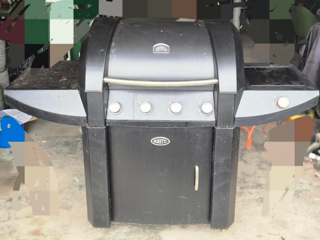Boretti gasbarbecue met grilrooster en kookplaat, Ophalen of Verzenden