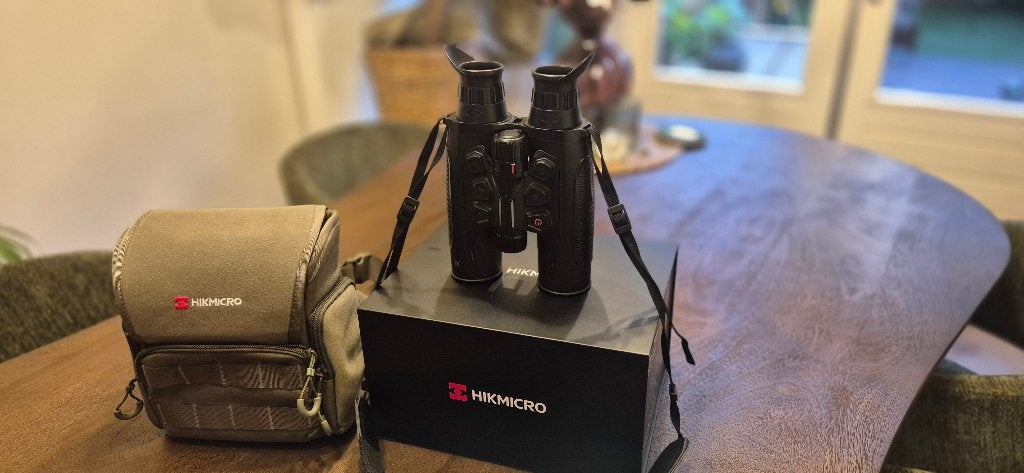 Hikmicro Habrok4K 2.0 HE25L Multispectrale warmtebeeldkijker, Ophalen, Overige typen, Zo goed als nieuw, Nachtkijker