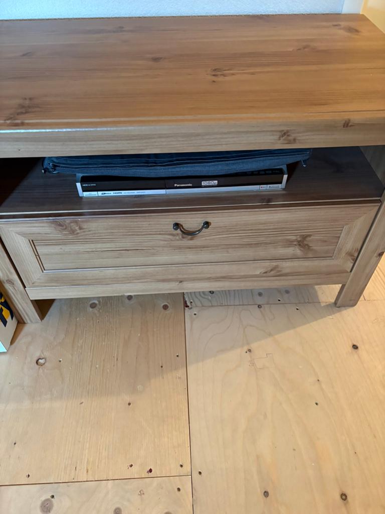 Houten tv kast, Ophalen of Verzenden, 25 tot 50 cm, Minder dan 100 cm