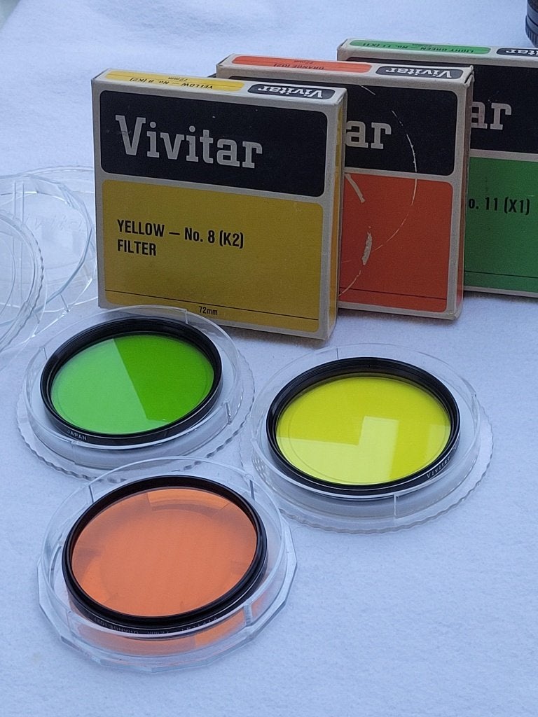 3 Filters merk Vivitar, Overige merken, Gebruikt, Inclusief opbergcase, Ophalen of Verzenden