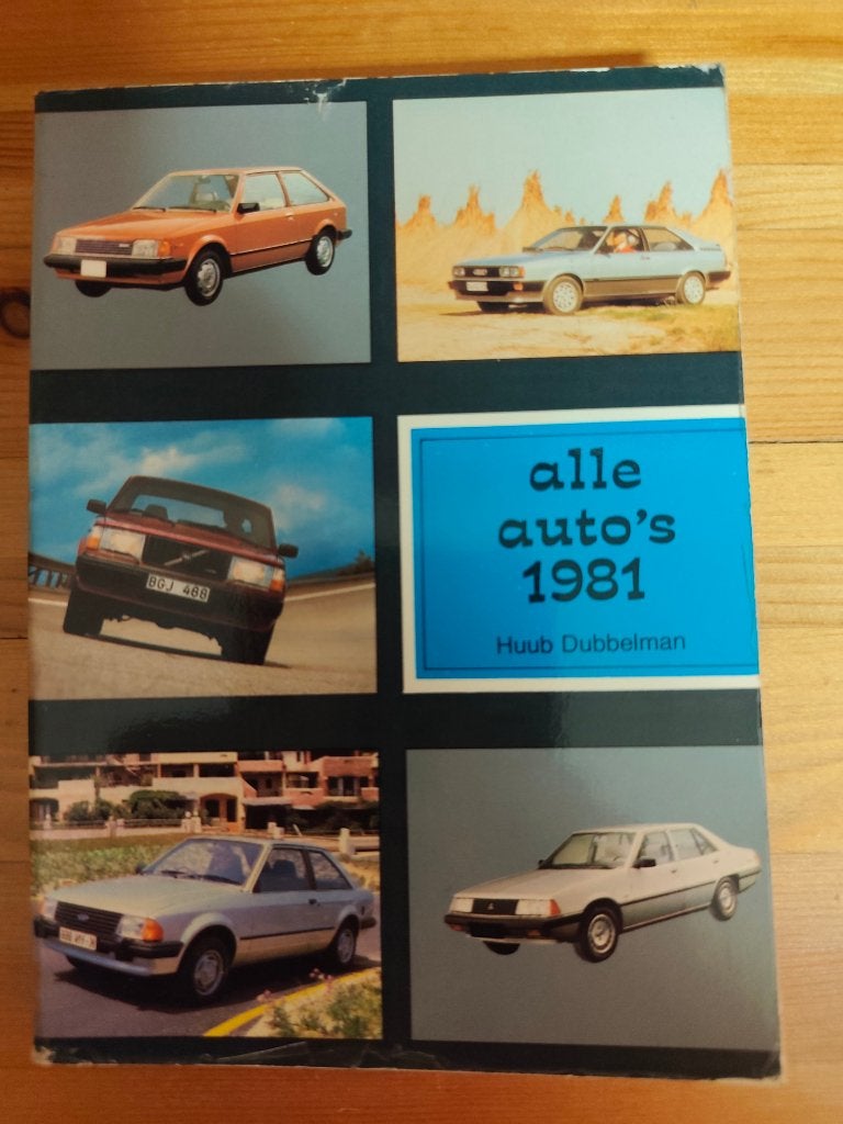Grote Alken reeks Alle auto's 1981, Boeken, Ophalen, Zo goed als nieuw, Algemeen