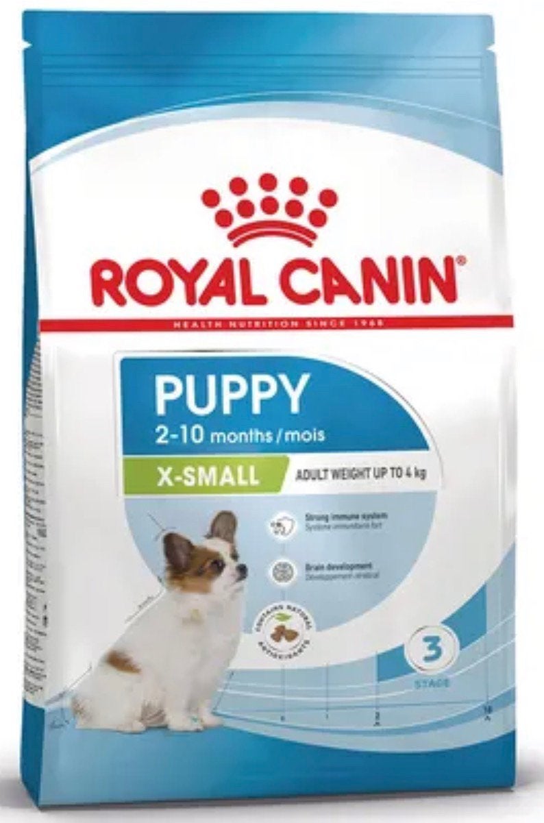 Puppybrokken; Royal Canin X-small Puppy, Ophalen, Hond
