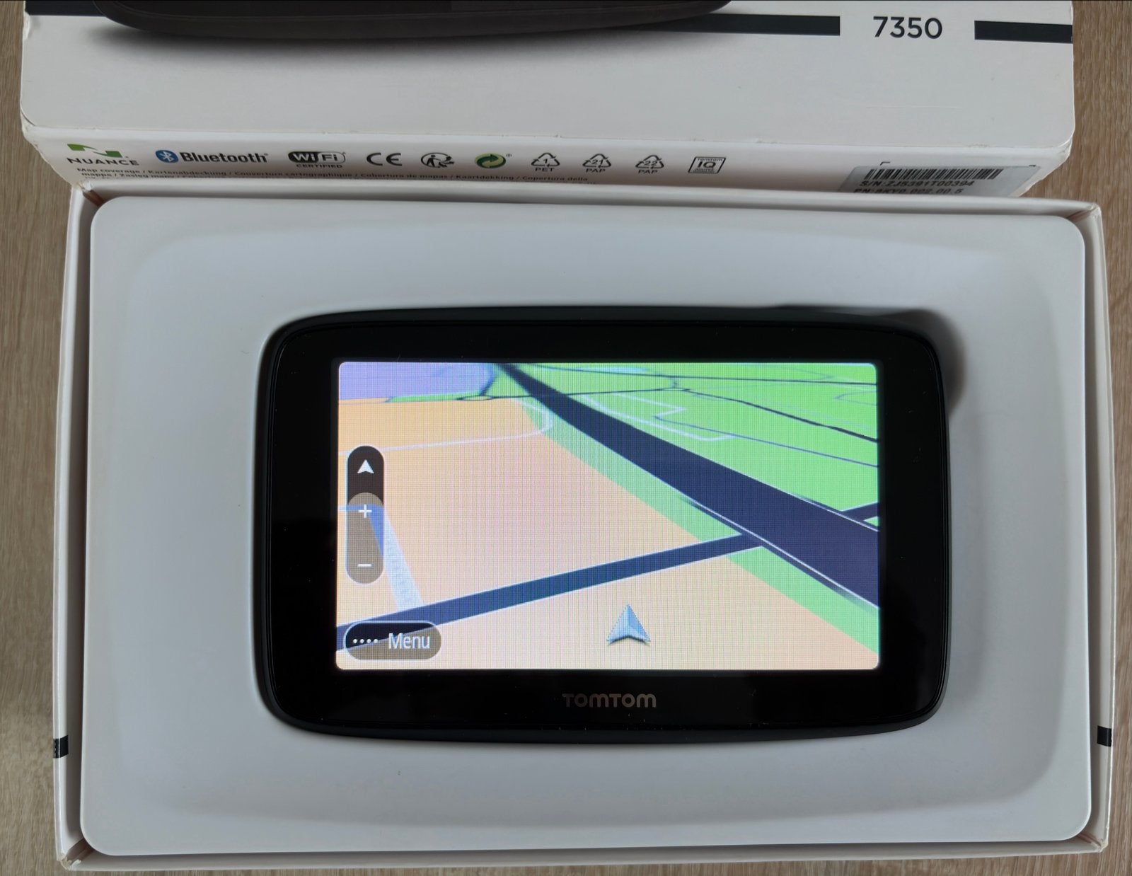 TomTom Pro 7350 Navigatiesysteem - Compleet in doos, Verzenden, Zo goed als nieuw
