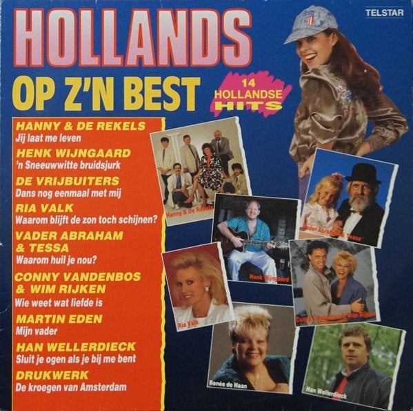 Piraten L.P. (1988) HOLLANDS op z'n Best. (Telstar), LP, Gebruikt, Ophalen of Verzenden, Levenslied of Smartlap