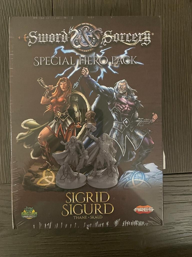 Sword & Sorcery: Special Hero Pack – Sigrid / Sigurd, Ophalen of Verzenden, Nieuw, Ares Games