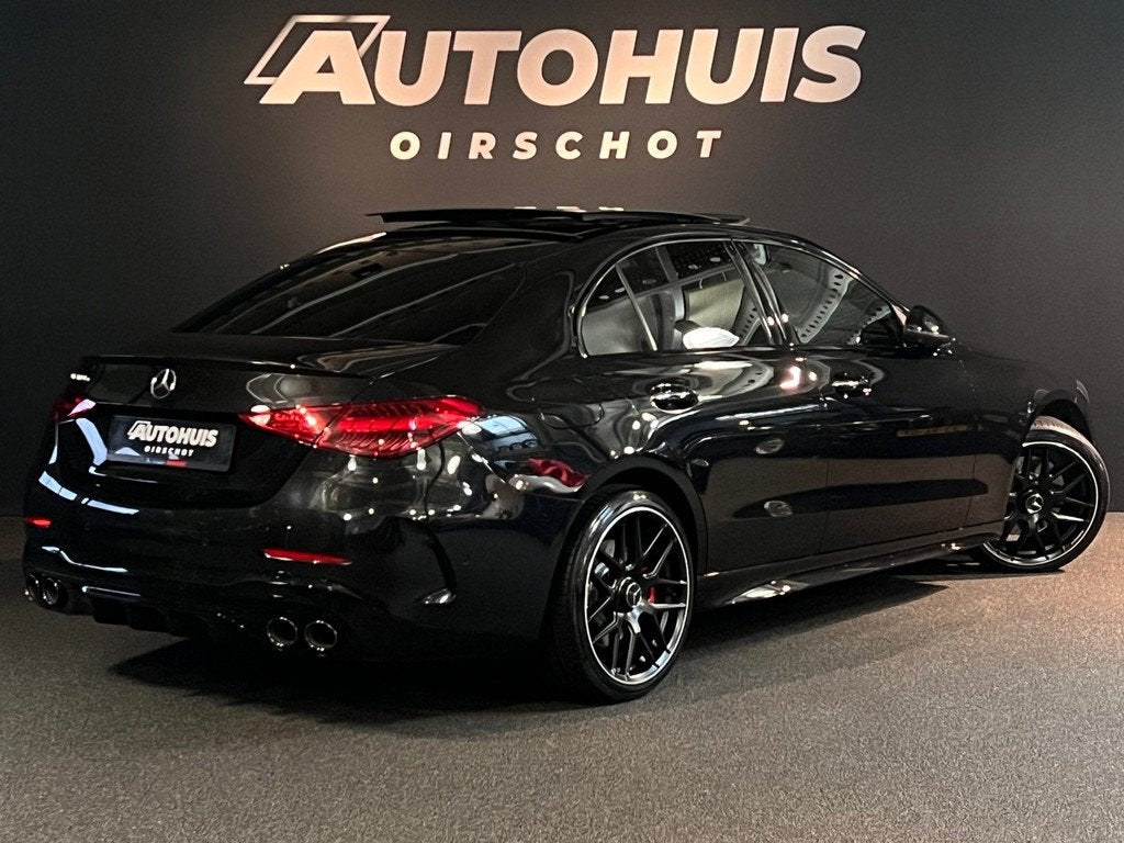 Mercedes-Benz C-klasse 300 e AMG Line Pano/Memoryseats/360Ca, Auto's, Mercedes-Benz, Automaat, Achterwielaandrijving, 4 cilinders