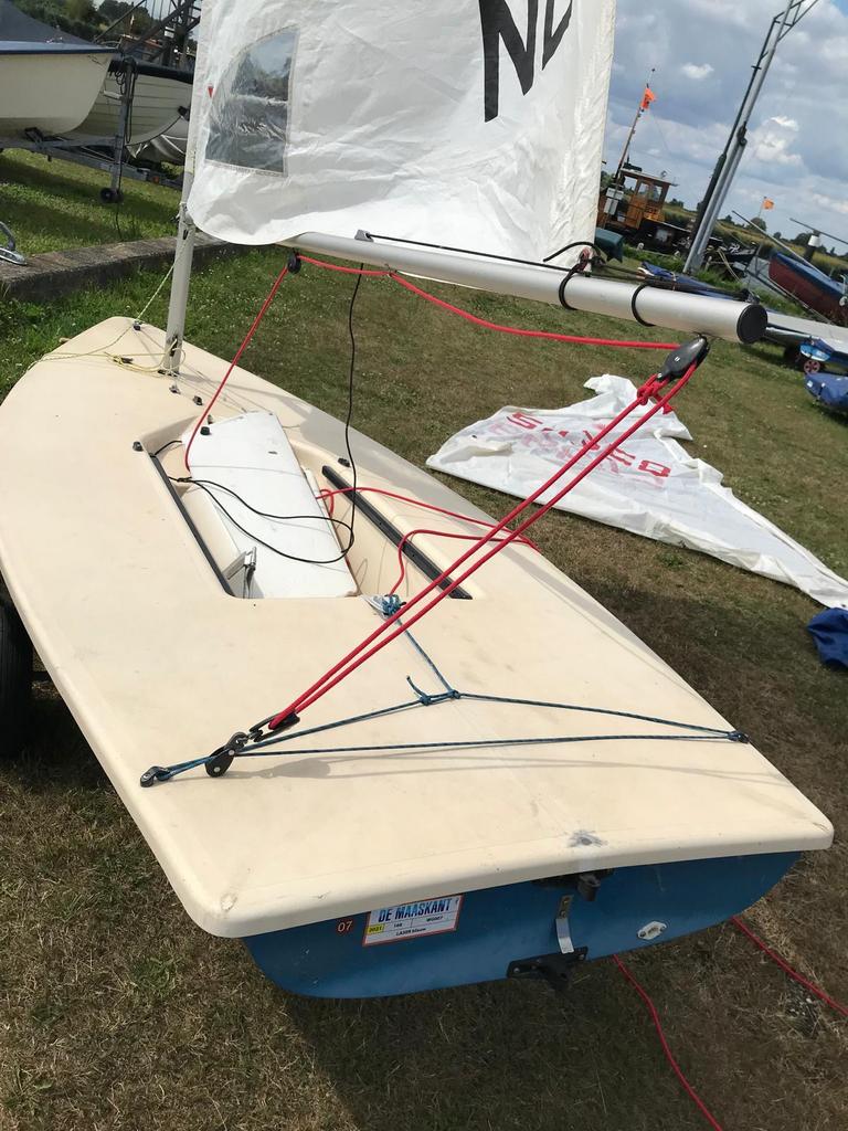 LASER Zeilboot € 750,00, Watersport en Boten, Ophalen, Gebruikt