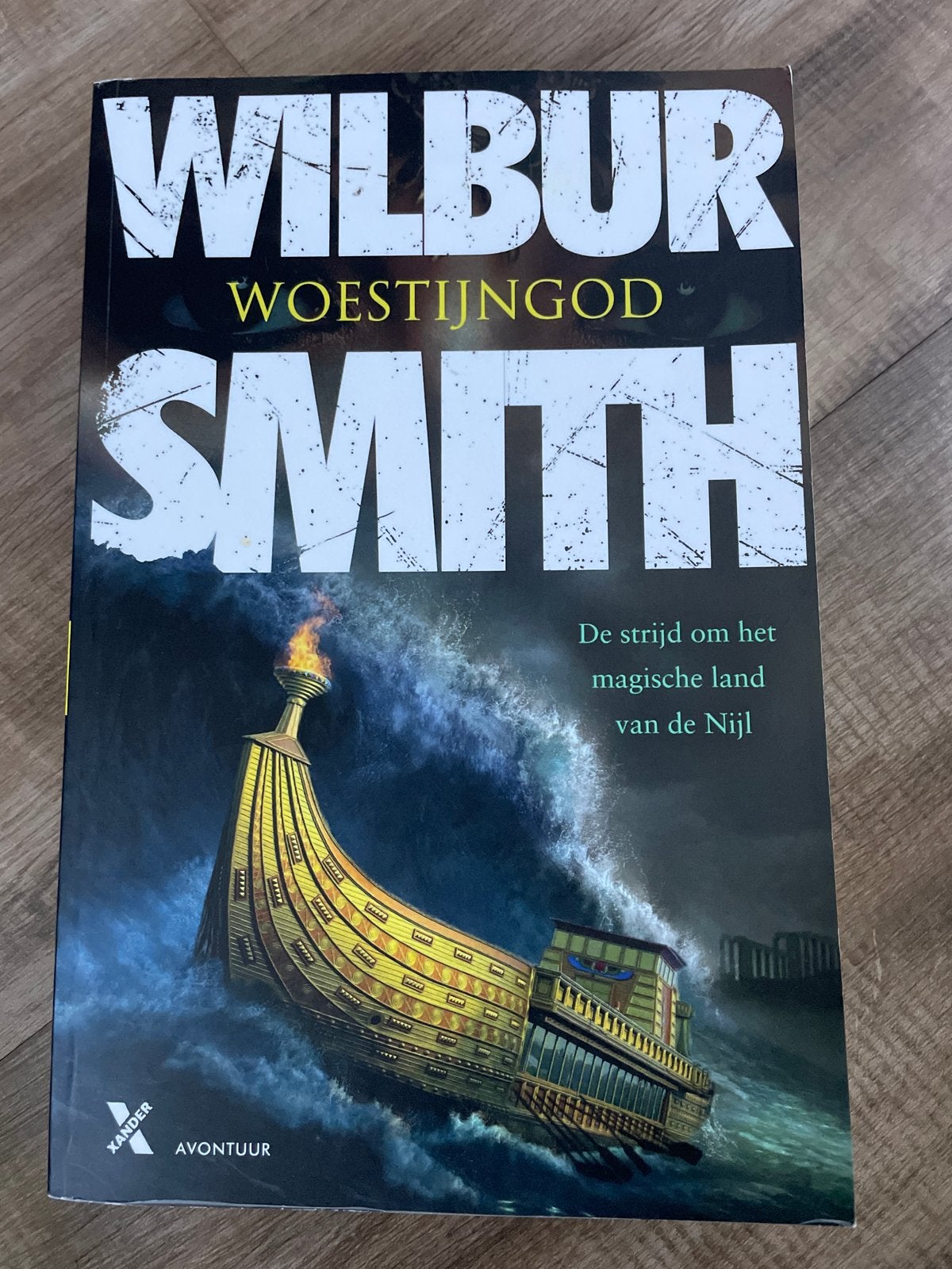 Wilbur Smith - Woestijngod: Avontuurlijke roman, Ophalen, Zo goed als nieuw