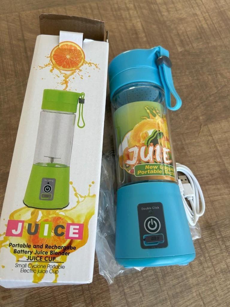 USB Elektrische Mini Blender, Draagbare Blenderbeker blauw, Ophalen of Verzenden, Nieuw, Blender to go