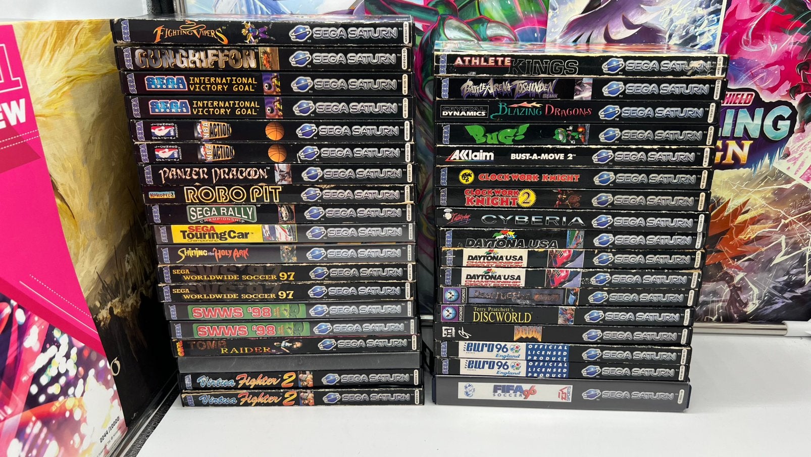 Sega saturn games, Spelcomputers en Games, Games | Sega, Gebruikt, Saturn of Dreamcast, Overige genres, 3 spelers of meer, Vanaf 3 jaar