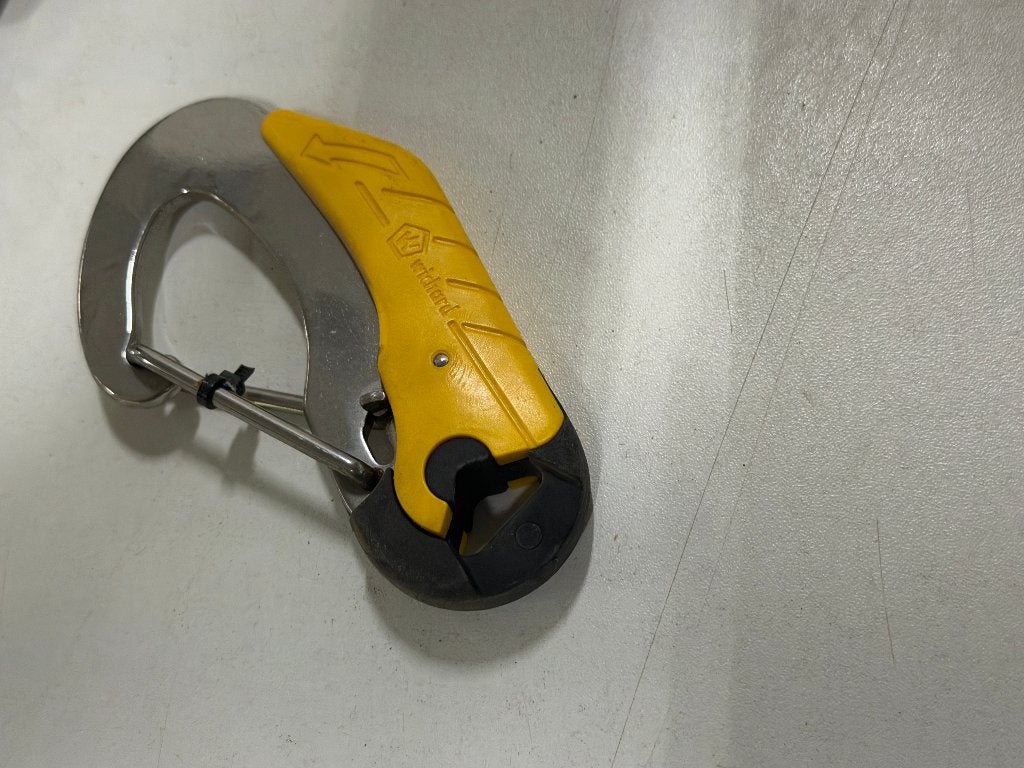 Wichard safety karabijnhaak 120 mm NIEUW, Ophalen of Verzenden, Nieuw, Lijn of Blok