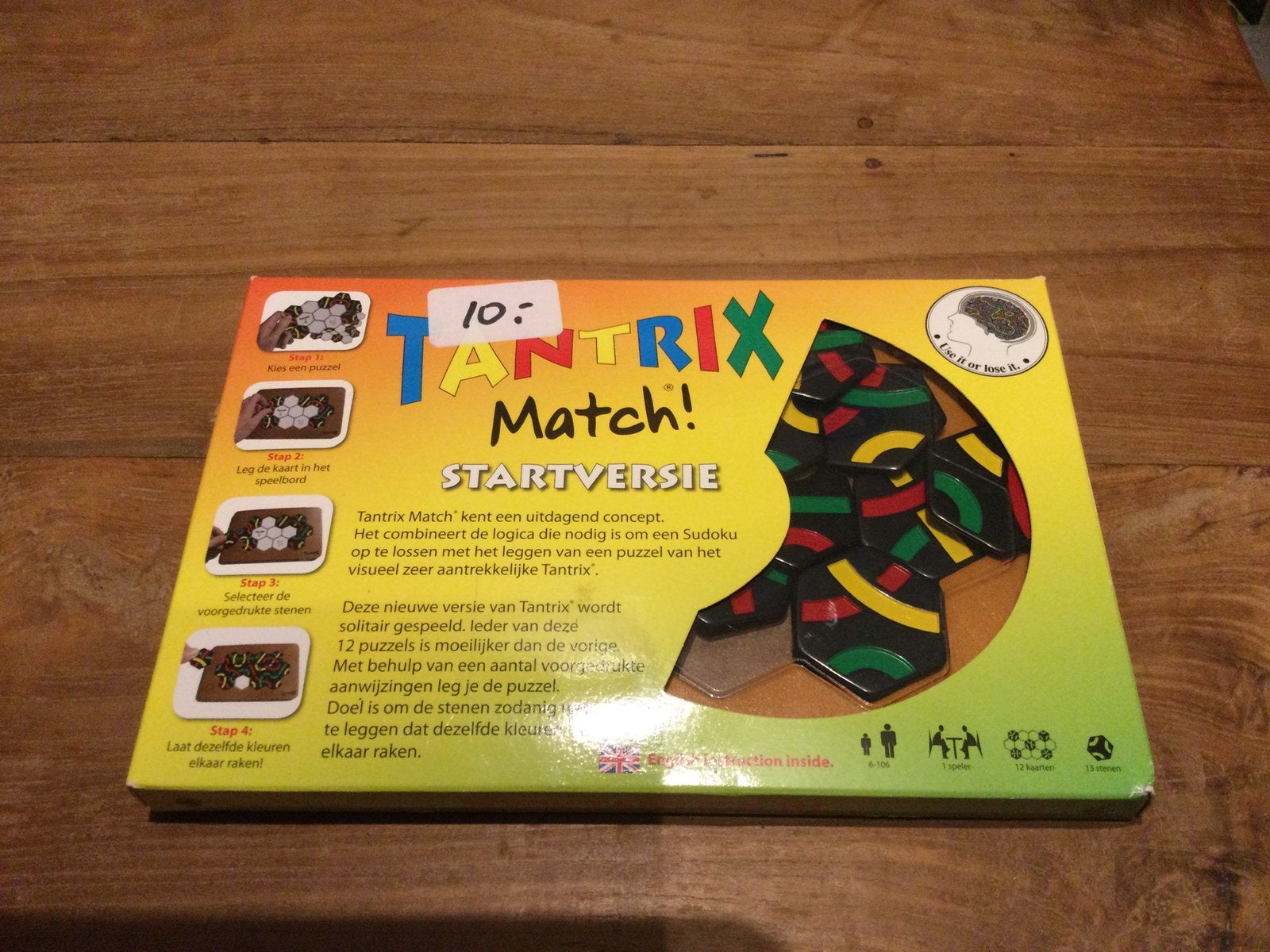 Tanteux match! Startversie, zgan, Ophalen of Verzenden, Zo goed als nieuw