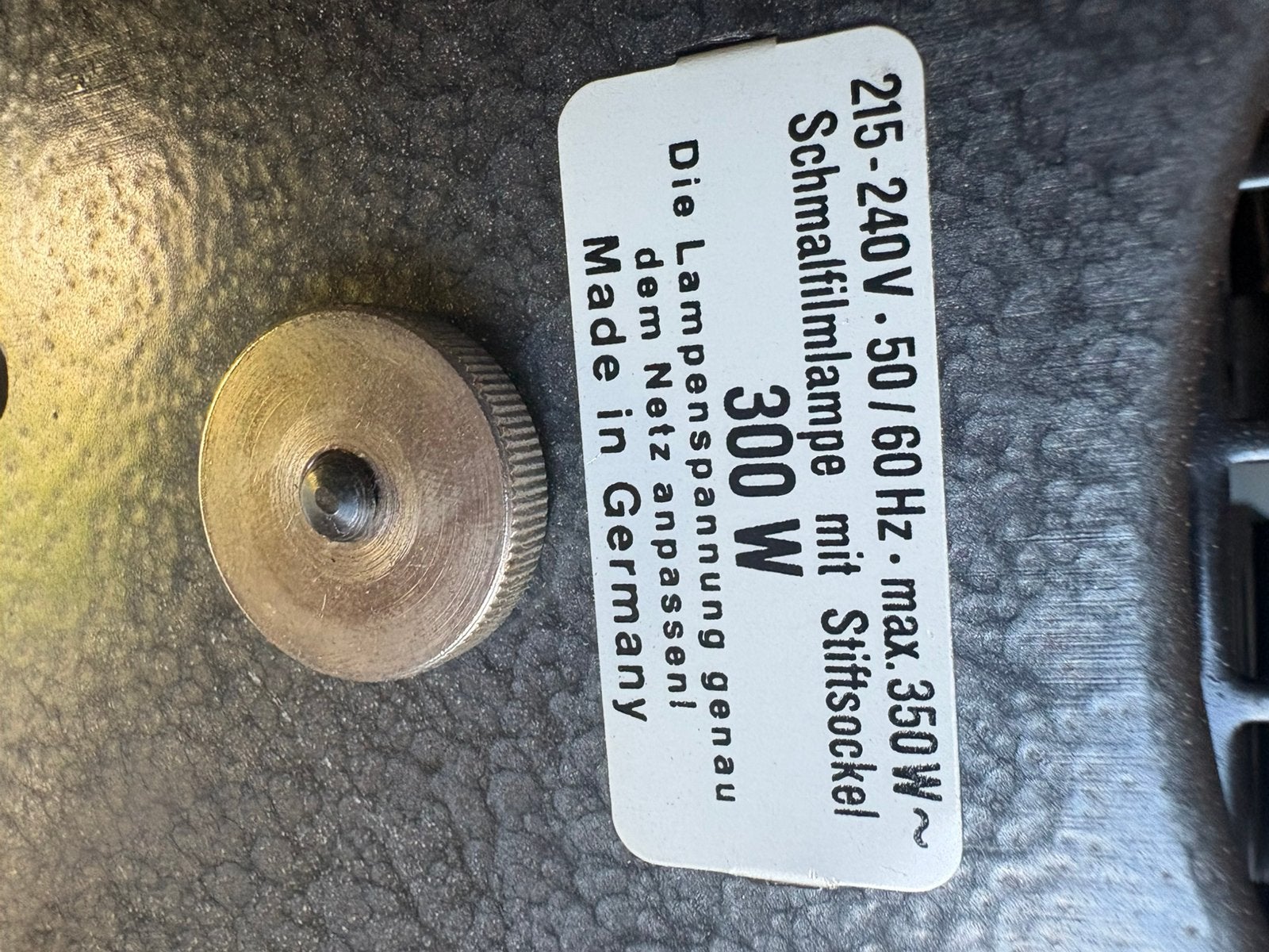 Vintage diaprojector, Ophalen, Gebruikt