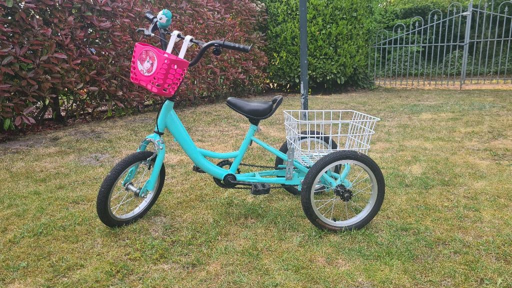 Te koop driewieler, Fietsen en Brommers, Fietsen | Driewielers, Ophalen, Terugtraprem, Gebruikt, Verstelbare zitting