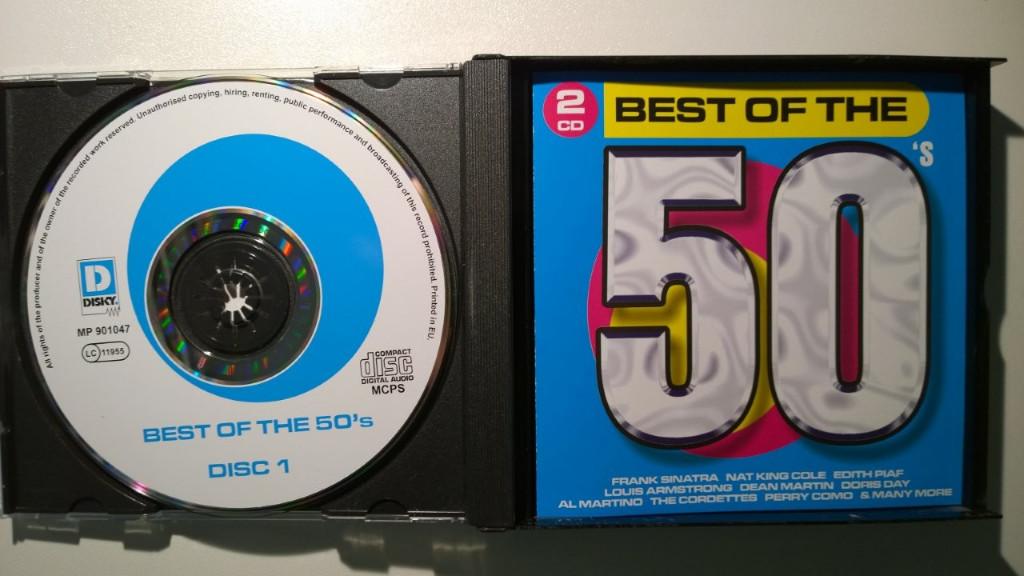 Best Of The 50's, Cd's en Dvd's, Ophalen of Verzenden, Zo goed als nieuw, Pop