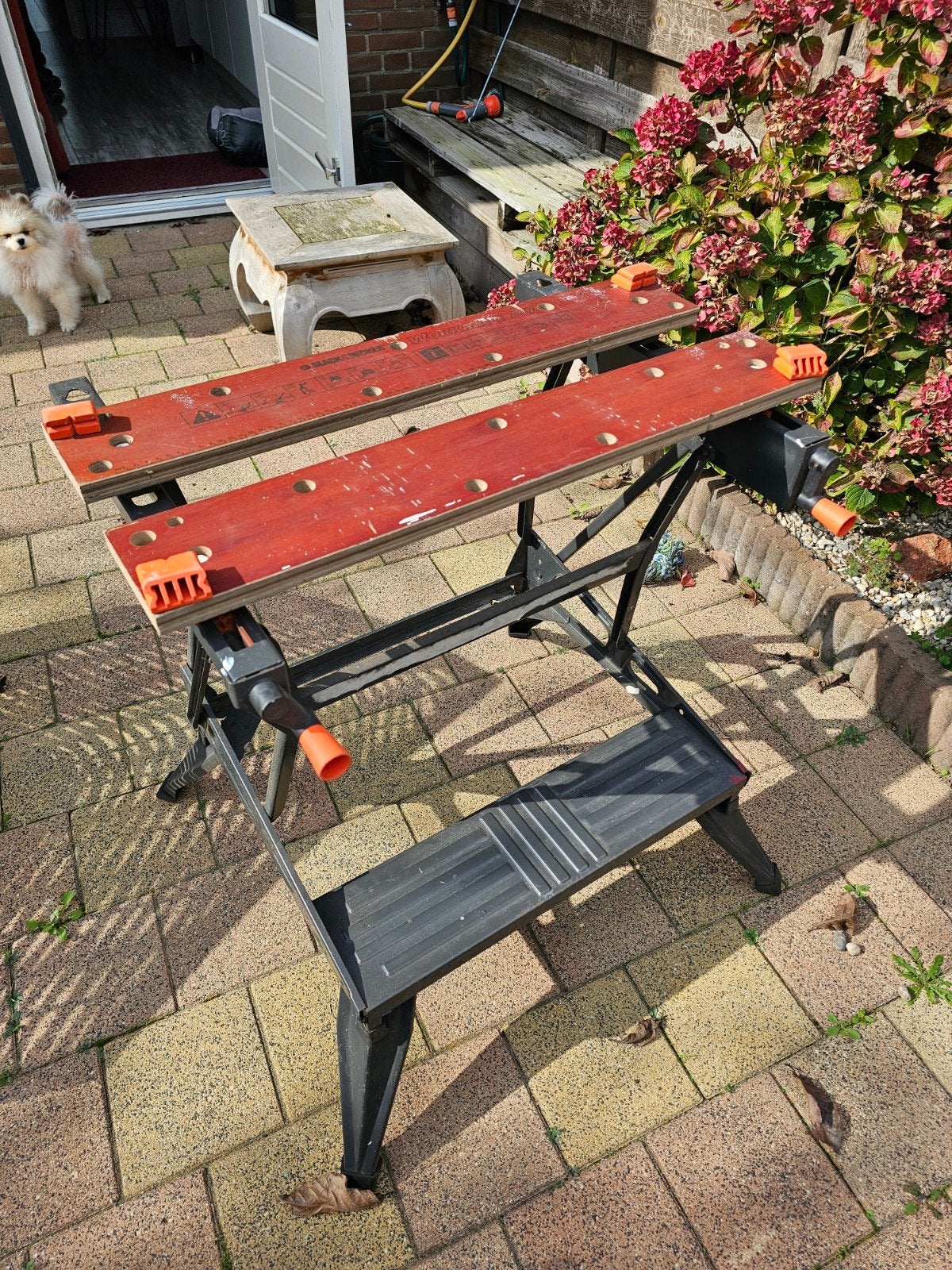 Black & Decker Workmate 747 Werkbank, Ophalen, Gebruikt, 70 tot 120 cm, Bankschroef