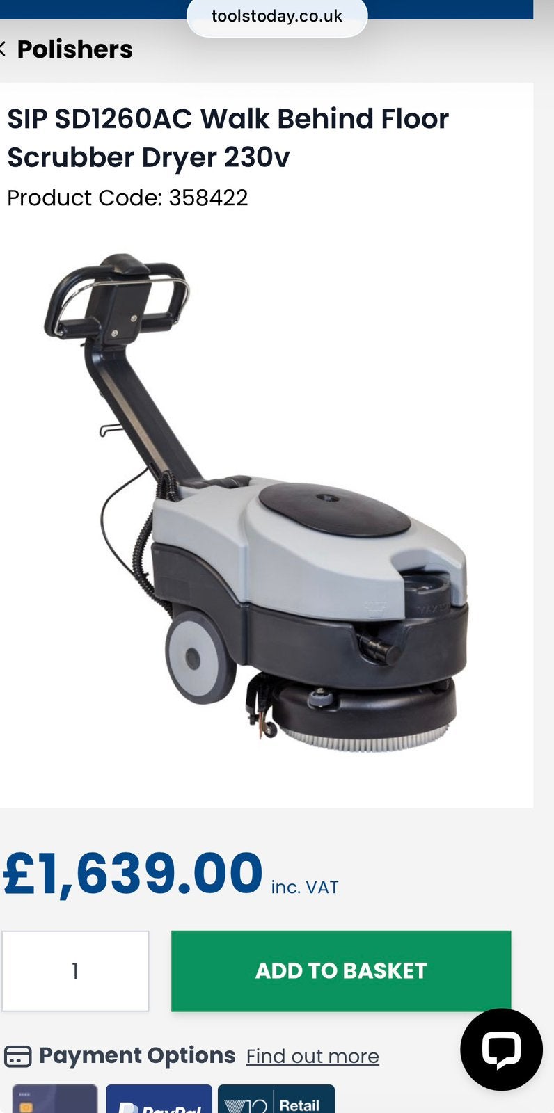 Nieuw Schrob-/Zuig machine, Ophalen of Verzenden, Nieuw