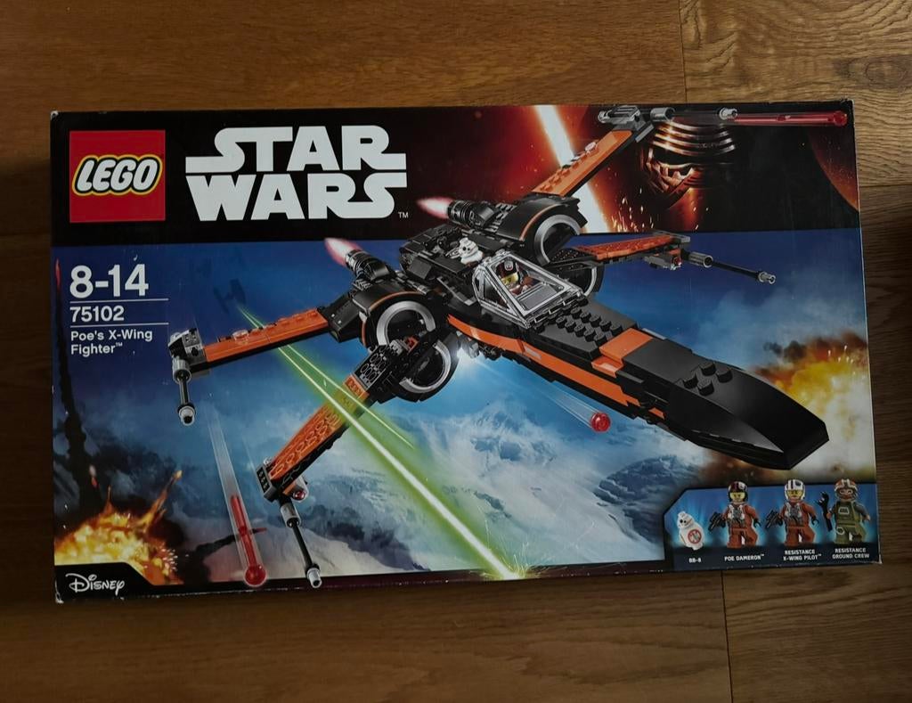 Lego Star Wars 75102 Poe's X-Wing Fighter, Star Wars, Lego, Ophalen of Verzenden, Zo goed als nieuw