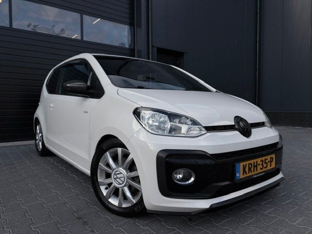 Volkswagen UP! 1.0 TSI 90 PK Club|GTI Pakket|Milltek|Maxton|, Voorwielaandrijving, Dealer onderhouden, Gebruikt, 4 stoelen