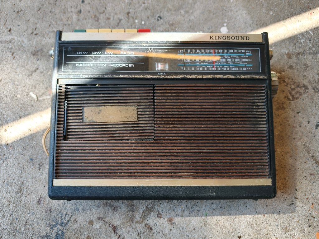 KingSound Radio Cassette onderdelen, Ophalen of Verzenden, Niet werkend