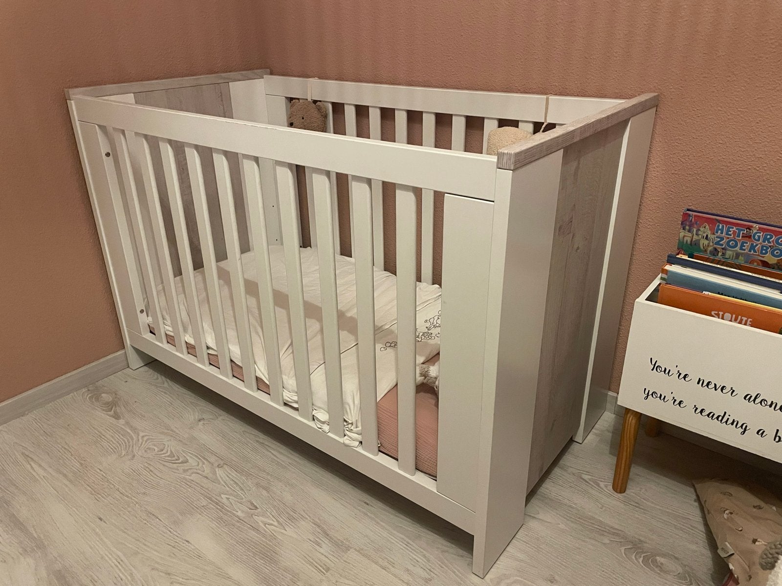 Interbaby Arizona complete babykamer (ledikant, commode, kas, Kinderen en Baby's, Kinderkamer | Complete kinderkamers, Gebruikt