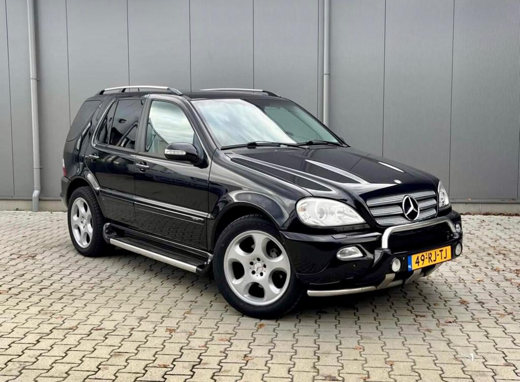 Mercedes-Benz ML350 Special Edition Brabus leer V6 4Matic, Automaat, Beige, Zwart, Leder