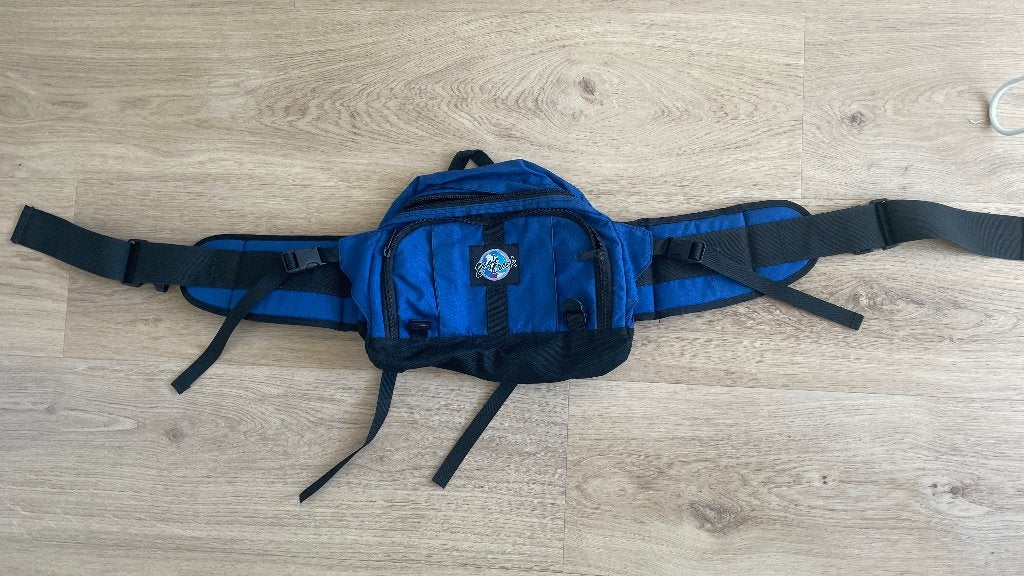 Eagle Creek heuptas wandeltas, Gebruikt, Blauw, Minder dan 40 cm, Minder dan 35 cm