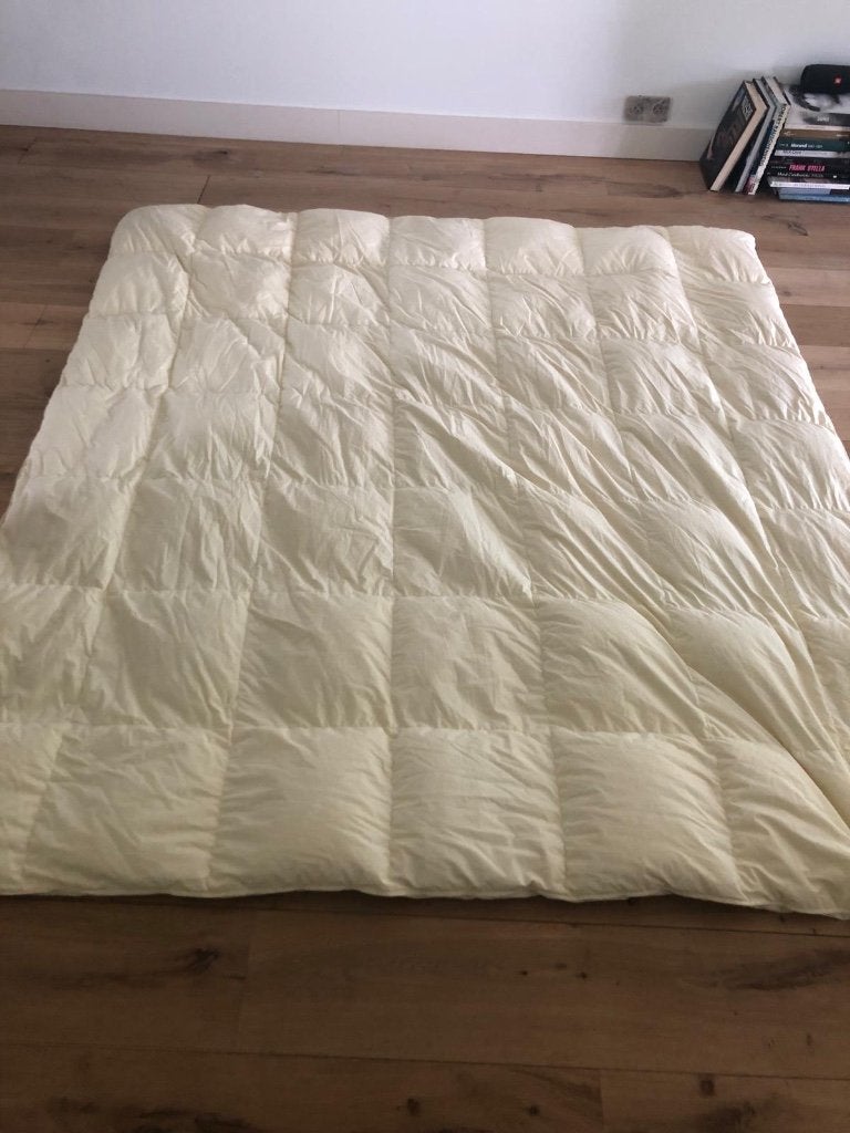 Cocomat dekbed 220x240, Wit, Tweepersoons, Ophalen of Verzenden, Deken of Dekbed