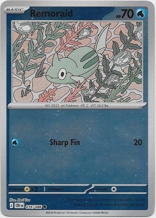 Chaos Rising,  Remoraid [reverse] 16/86, Verzenden, Nieuw, Losse kaart