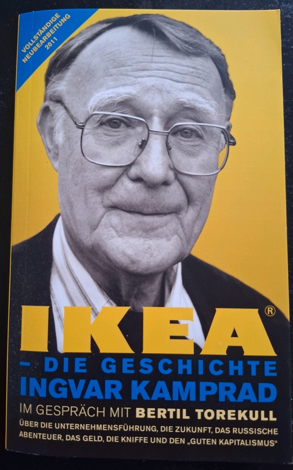 IKEA Duits boek over Ingvar Kamprad, Ophalen