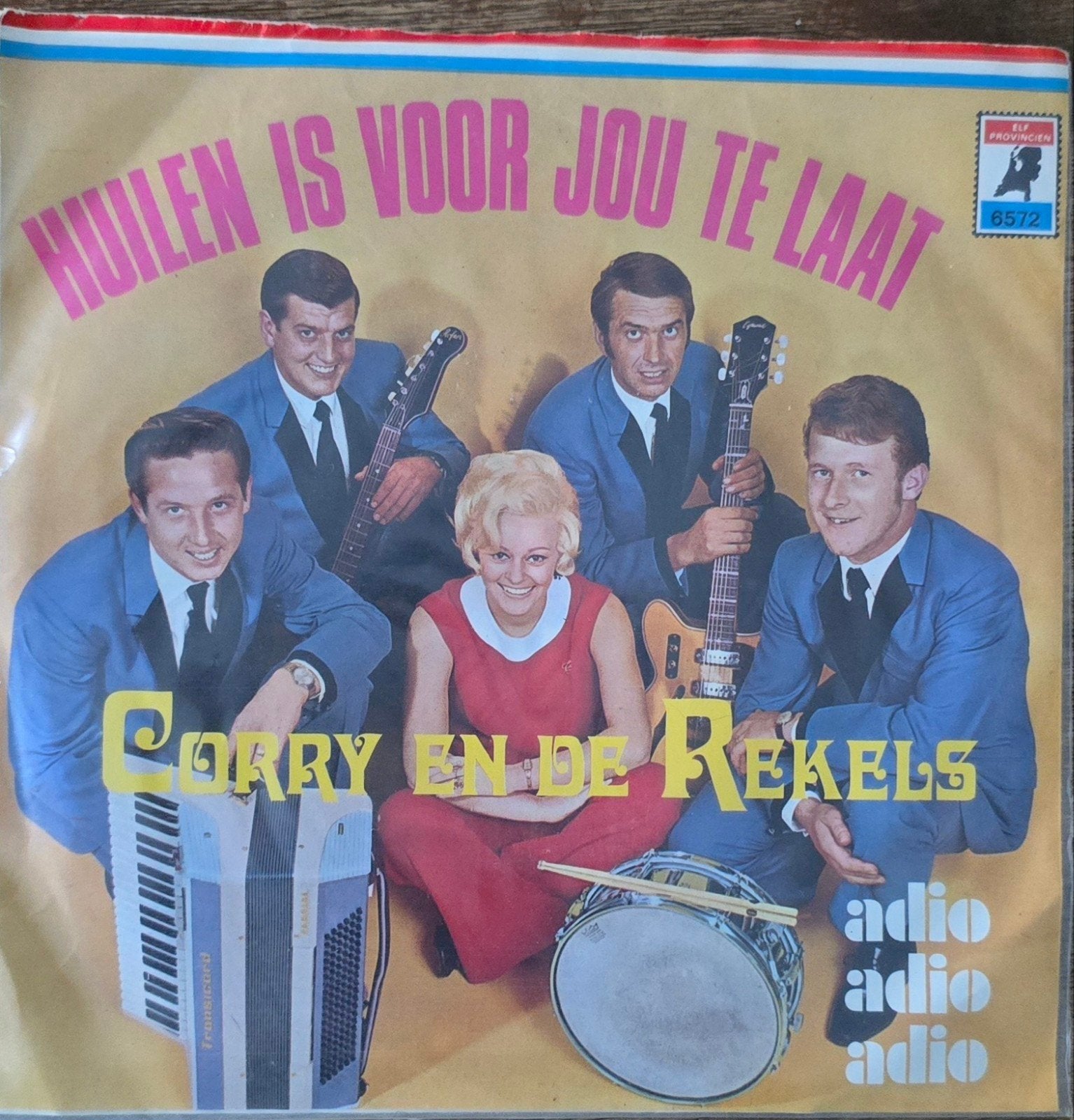 Corry en de Rekels - Huilen is voor jou te laat (Single), Cd's en Dvd's, Vinyl Singles, Ophalen, Gebruikt