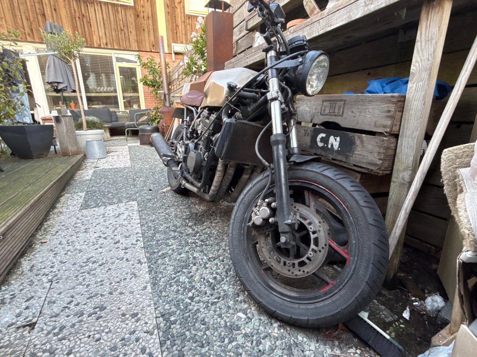 Cafe Racer projectmotor - Opknapper, Motoren, Ophalen