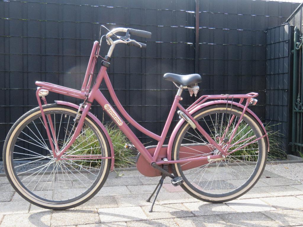 Damesfiets, Fietsen en Brommers, Fietsen | Dames | Damesfietsen, Terugtraprem, Versnellingen, Zo goed als nieuw, 50 tot 53 cm