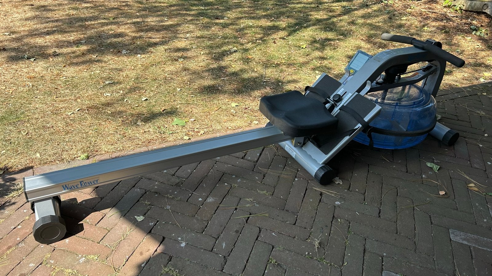 Roeimachine met waterweerstand - Wave Rower, Ophalen, Gebruikt, Armen, Metaal