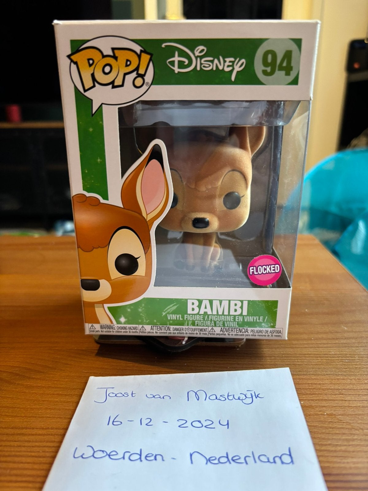 Funko Pop! Bambi (flocked), Ophalen of Verzenden, Zo goed als nieuw