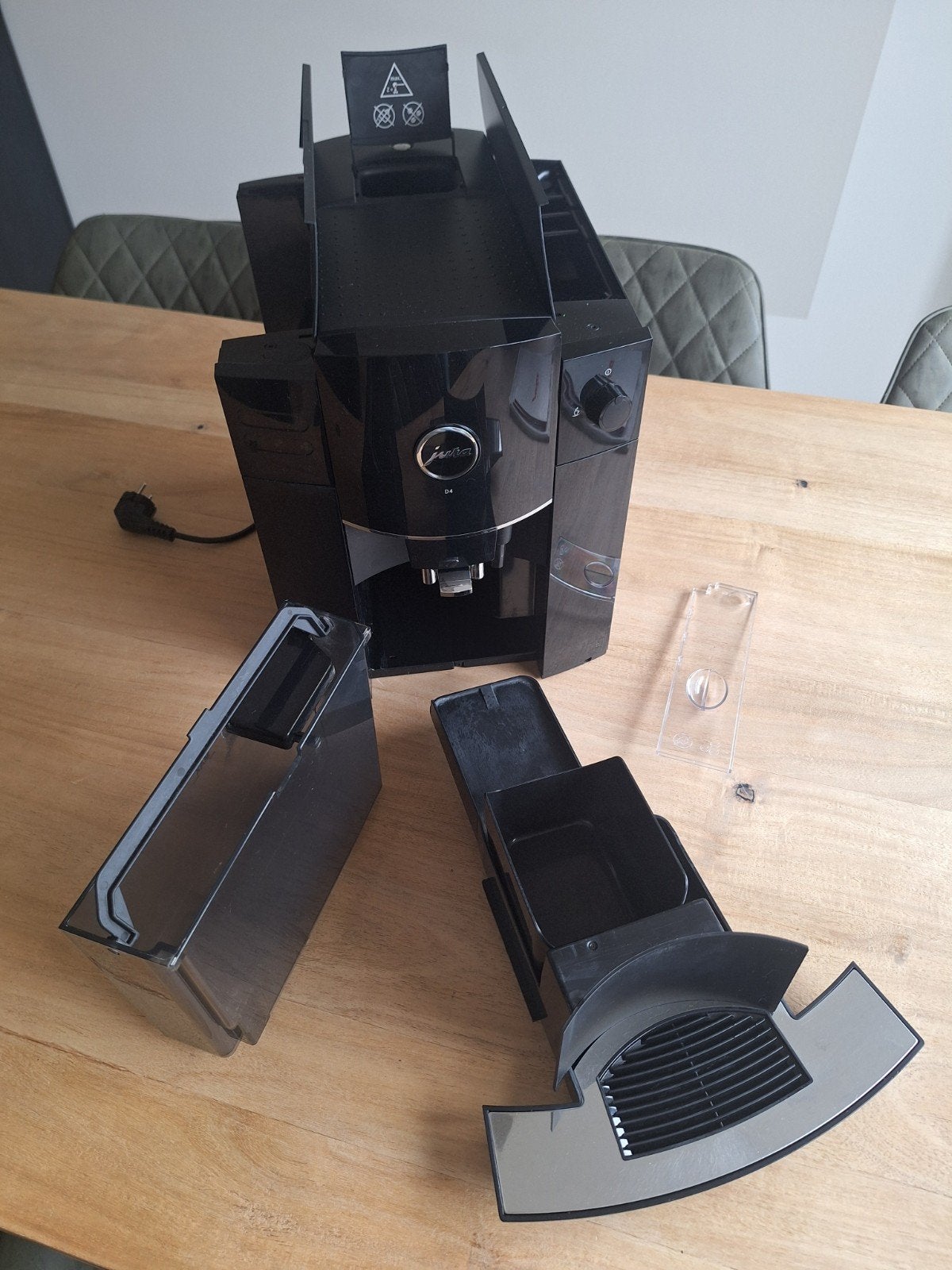 Jura D4 koffiemachine - defect, Ophalen, Afneembaar waterreservoir, Koffiemachine, Koffiebonen