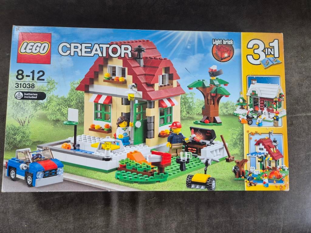 LEGO Creator 31038: Veranderlijk Seizoenshuis (3-in-1), Compleet, Lego, Nieuw, Ophalen of Verzenden