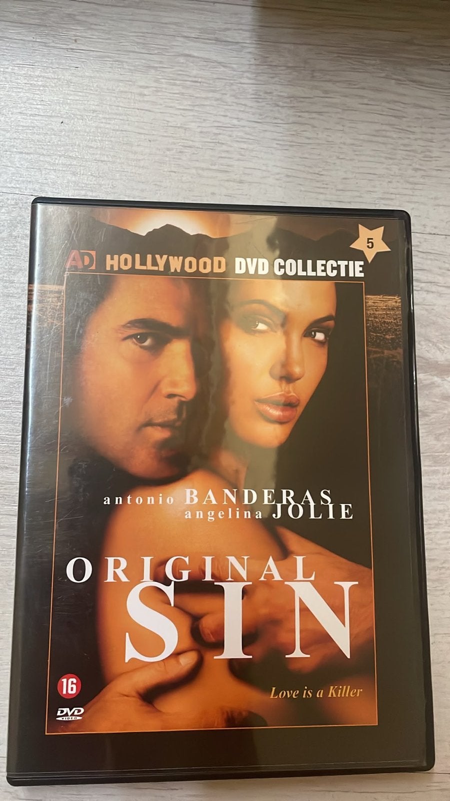 Original Sin DVD - Antonio Banderas & Angelina Jolie, Psychologische thriller, Vanaf 16 jaar, Nederlands, Ophalen of Verzenden