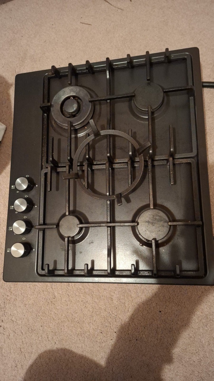 Inbouw Gas Kookplaat met 4 Kookzones - Gebruikt, Witgoed en Apparatuur, Kookplaten, Ophalen, Gebruikt, 4 kookzones, Inbouw