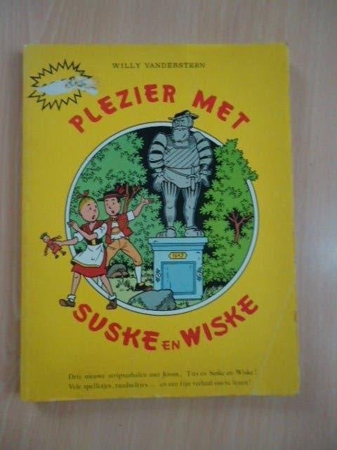 Plezier met Suske en Wiske, strips en spelletjes, 1981, Boeken, Meerdere stripboeken, Ophalen of Verzenden, Gelezen