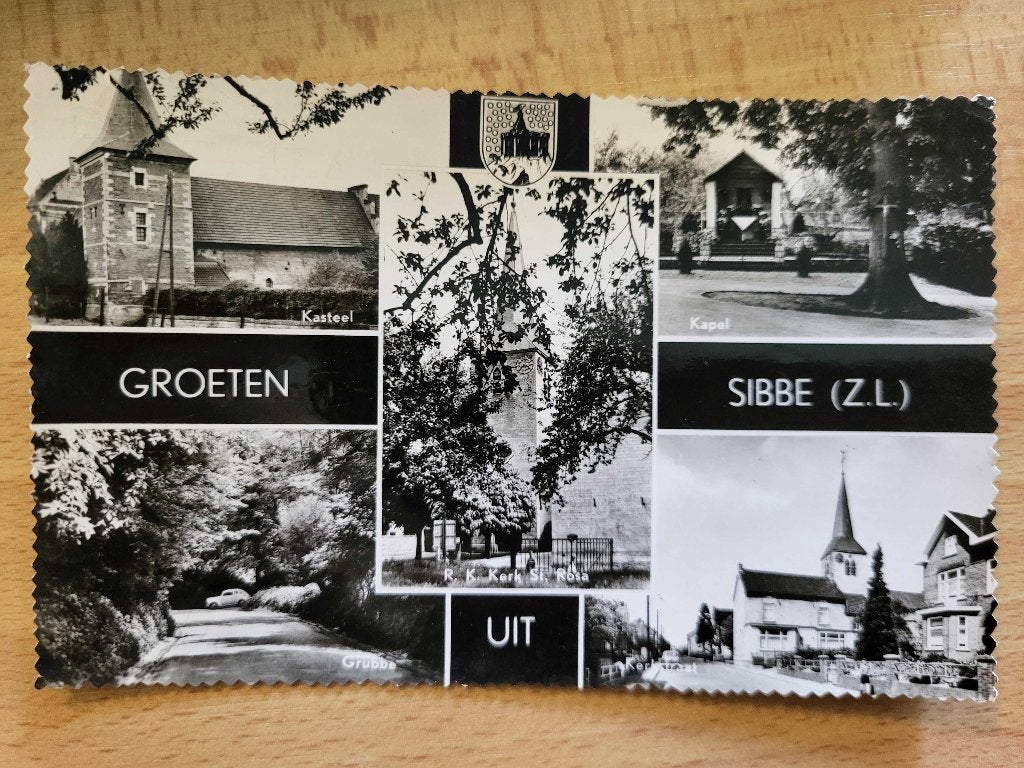 ansicht SIBBE Meerluik Kasteel, Ophalen of Verzenden, Voor 1920, Limburg