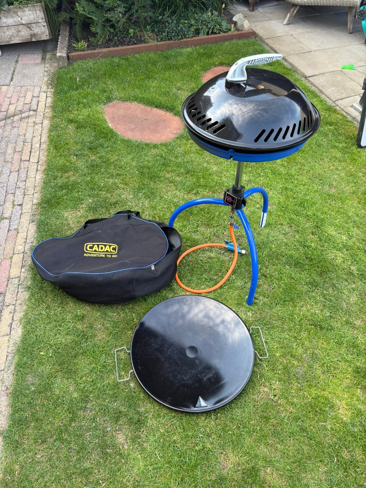 Cadac Safari Chef 2 Gasbarbecue met accessoires, Ophalen, Gebruikt