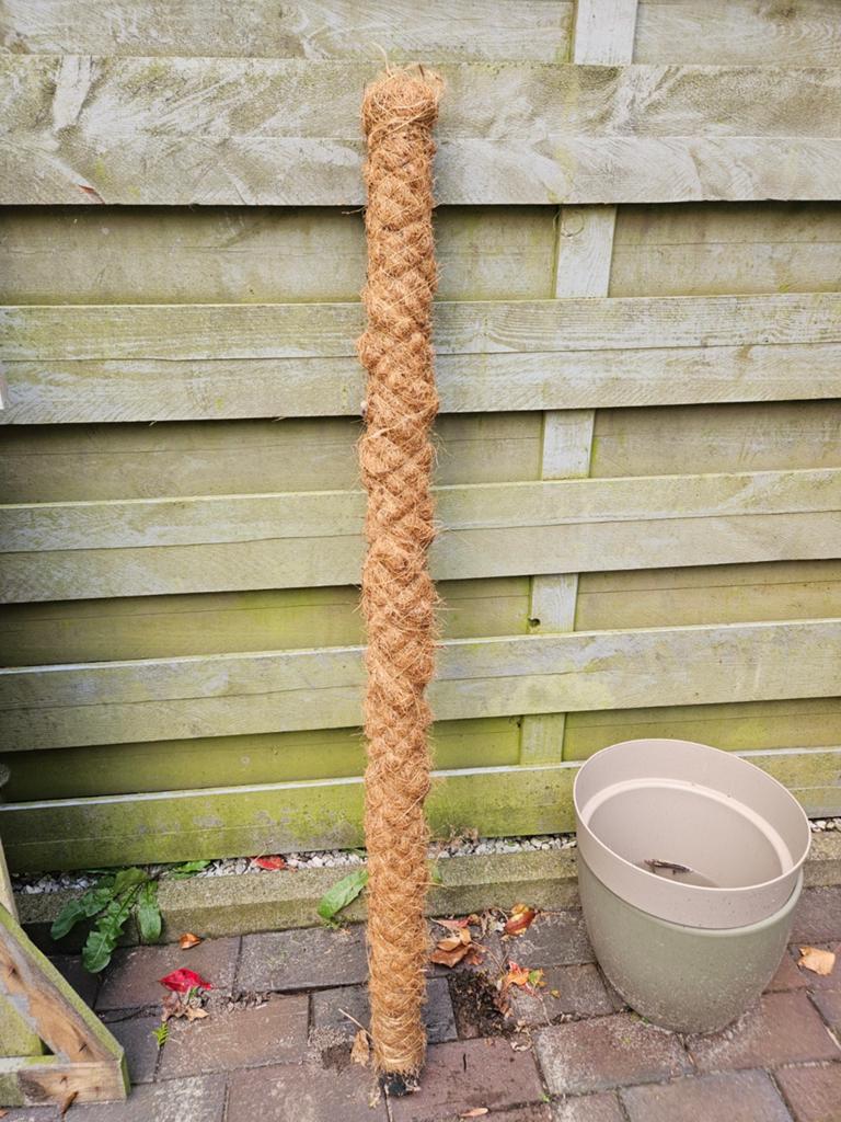Kokos klimpaal voor planten - ong. 100 cm, Tuin en Terras, Bloembakken en Plantenbakken, Ophalen