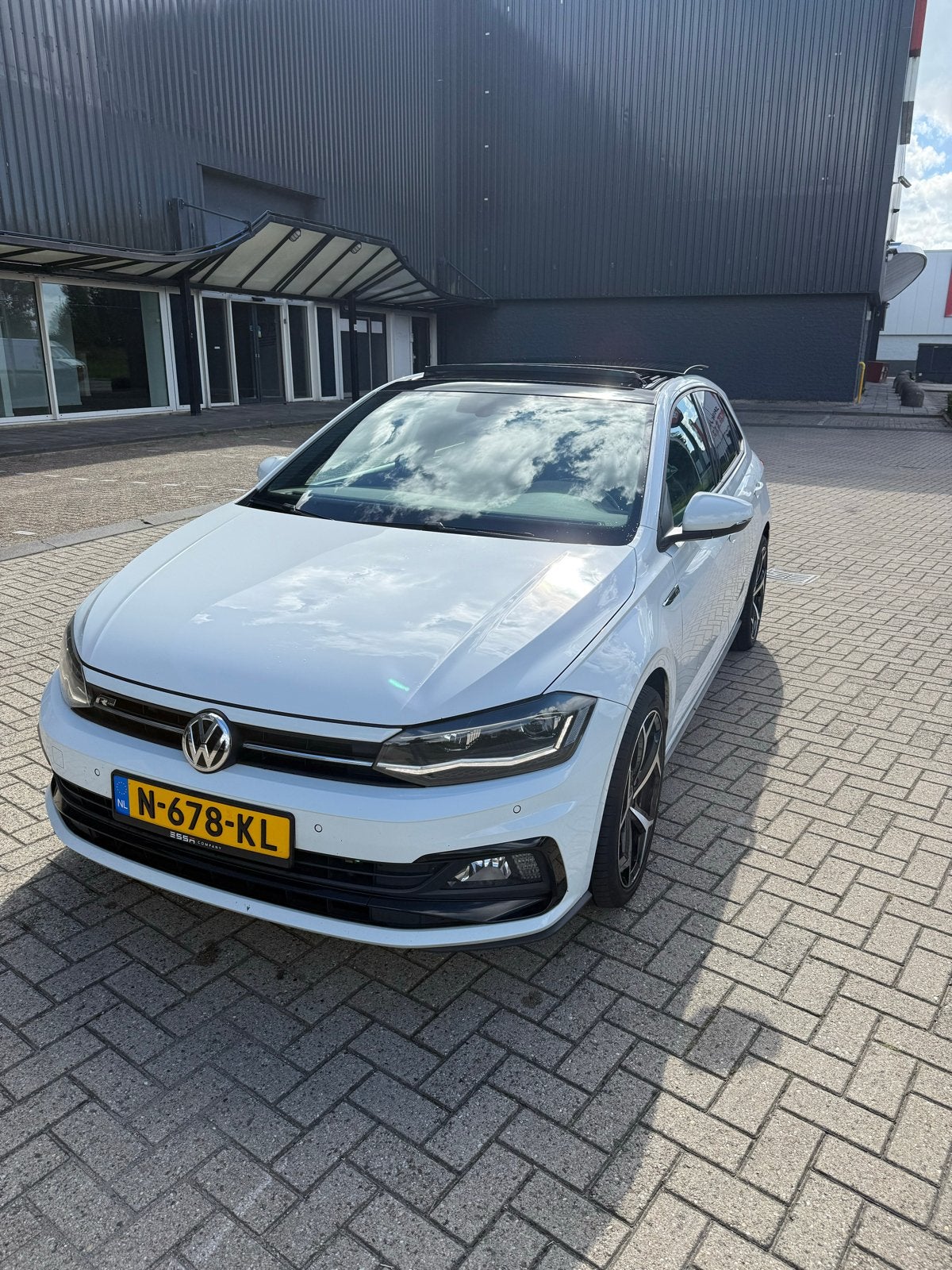 Volkswagen Polo 1.6 TDI 95pk 7-DSG 2018 Wit, 1203 kg, Stoelverwarming, Wit, Particulier